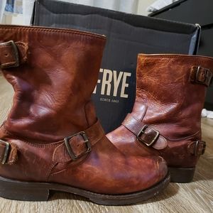 Frye Moto Boots